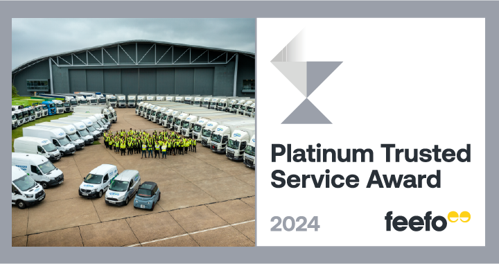 Feefo's Platinum Trusted Service Award Logo 2024