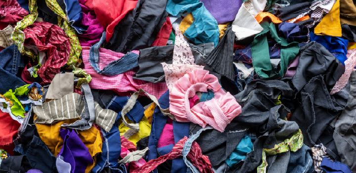 Image of textile scraps