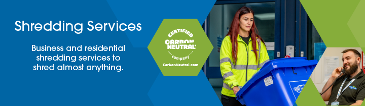 Shredding services header image